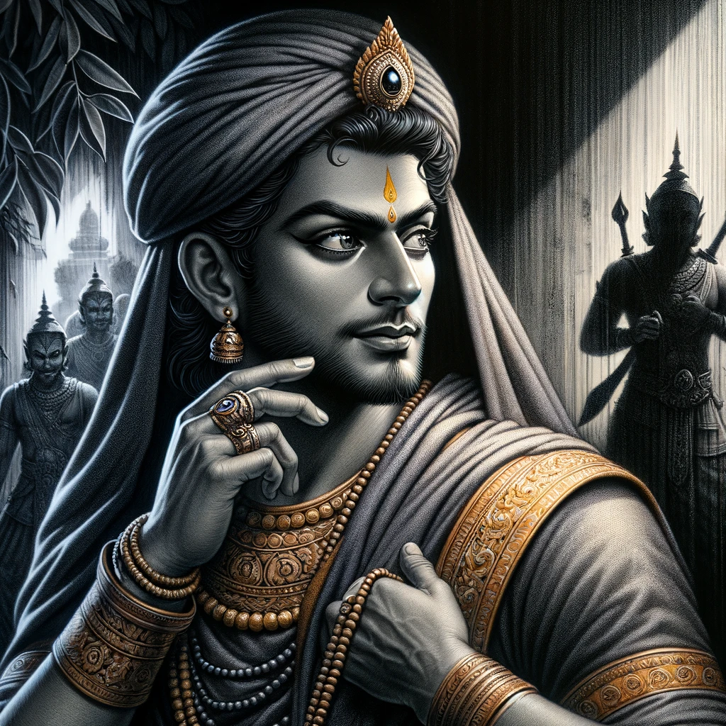 Ravana Dispatches Shuka as a Spy